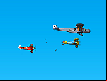 Avion de guerre dogfight