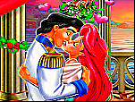 Bisous sous le gui de la petite sirène